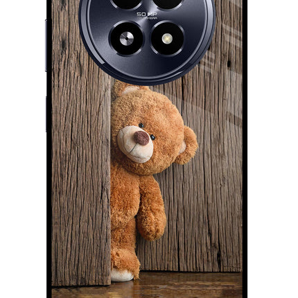 Teddy Wooden Realme 13 5G Glass Case