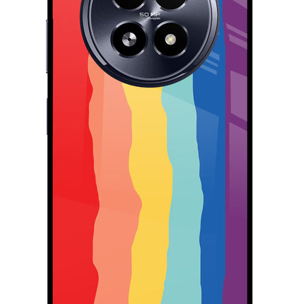Rainbow Realme 13 5G Glass Case