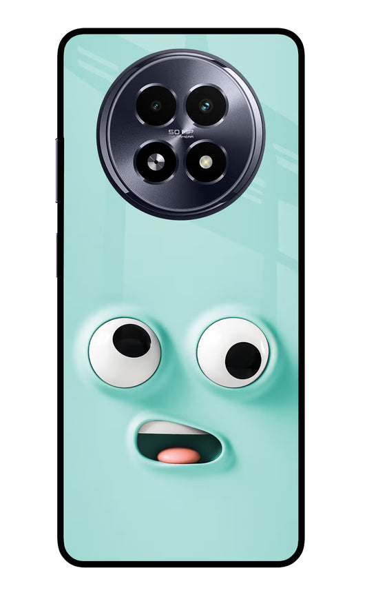 Funny Cartoon Realme 13 5G Glass Case