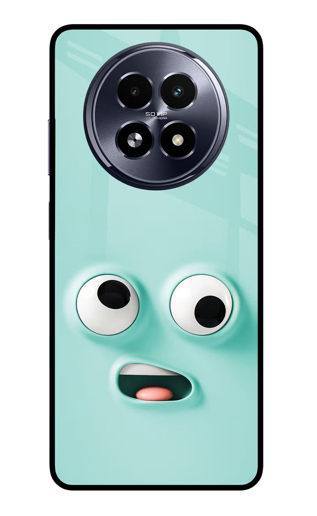 Funny Cartoon Realme 13 5G Glass Case
