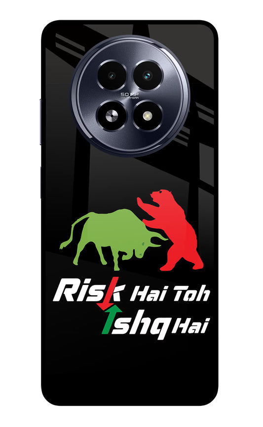 Risk Hai Toh Ishq Hai Realme 13 5G Glass Case