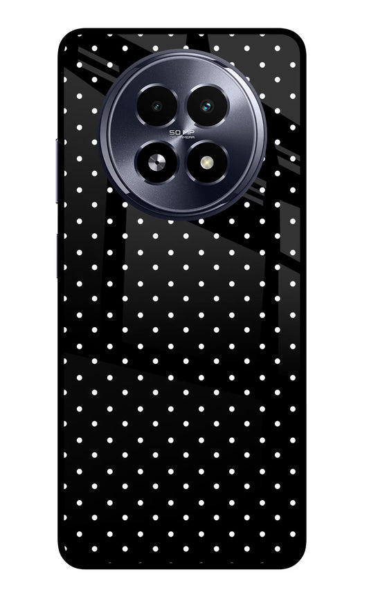 White Dots Realme 13 5G Glass Case