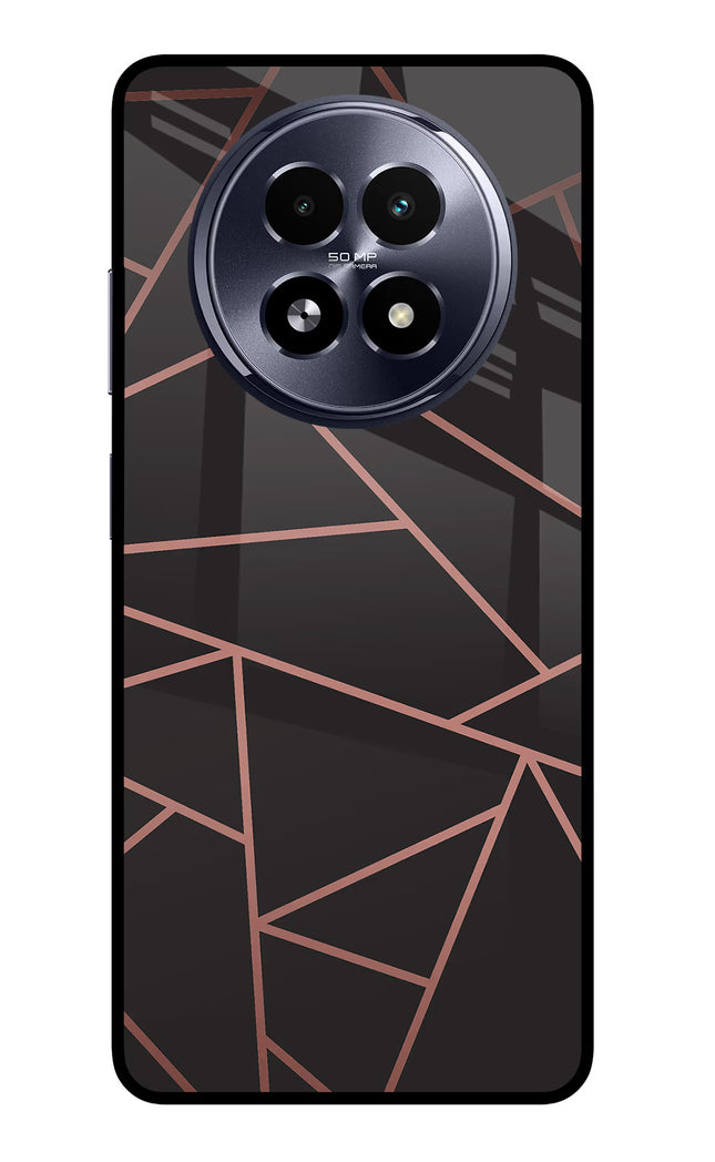Geometric Pattern Realme 13 5G Glass Case