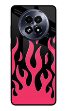 Fire Flames Realme 13 5G Glass Case