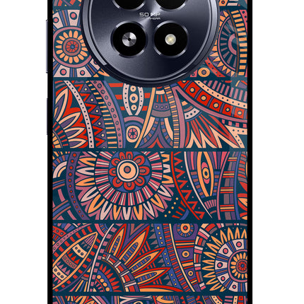 African Culture Design Realme 13 5G Glass Case