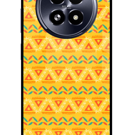 Tribal Pattern Realme 13 5G Glass Case