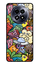 Veggie Doodle Realme 13 5G Glass Case