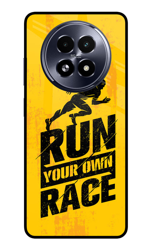 Run Your Own Race Realme 13 5G Glass Case