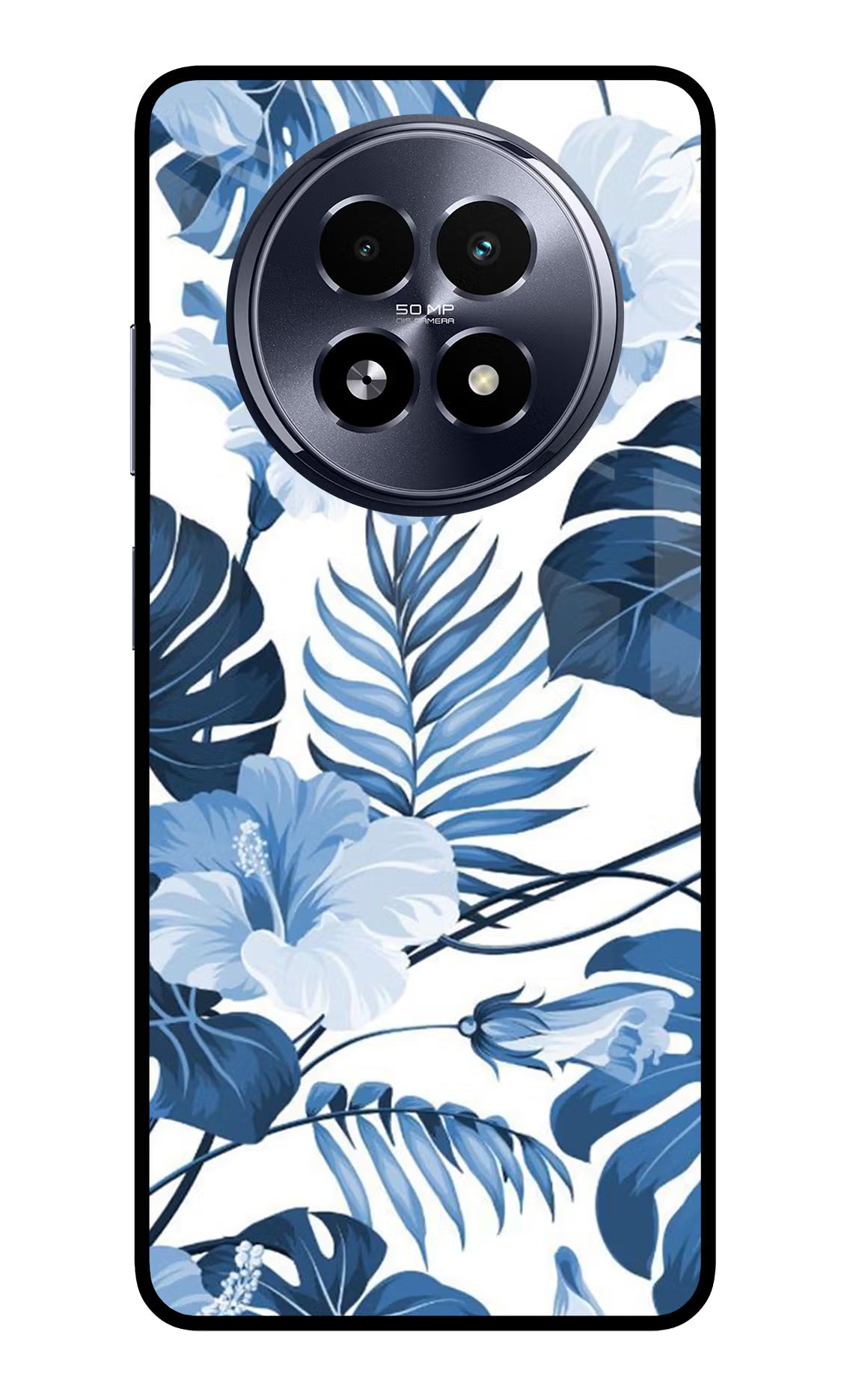 Fabric Art Realme 13 5G Glass Case Back Cover by Casekaro