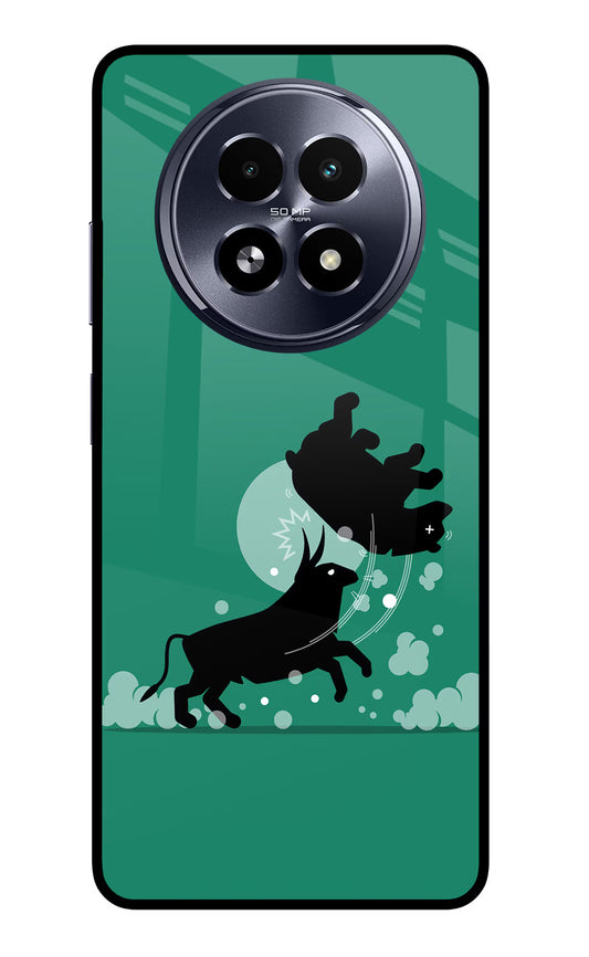 Bull Conqueror Realme 13 5G Glass Case