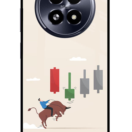 Bull Trading Momentum Realme 13 5G Glass Case