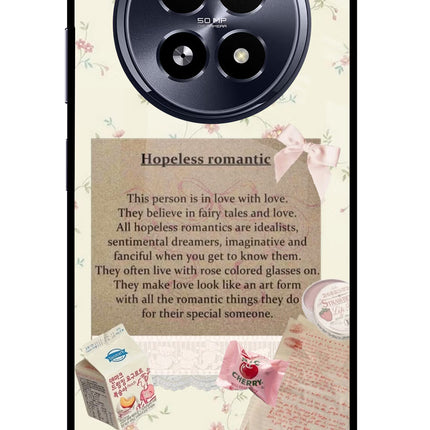 Hopeless Romantic Realme 13 5G Glass Case