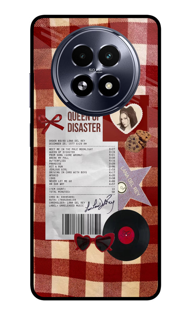 Queen of Disaster Realme 13 5G Glass Case