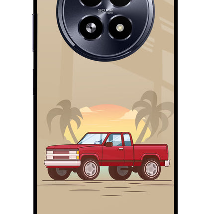 Desert Classic Drive Realme 13 5G Glass Case