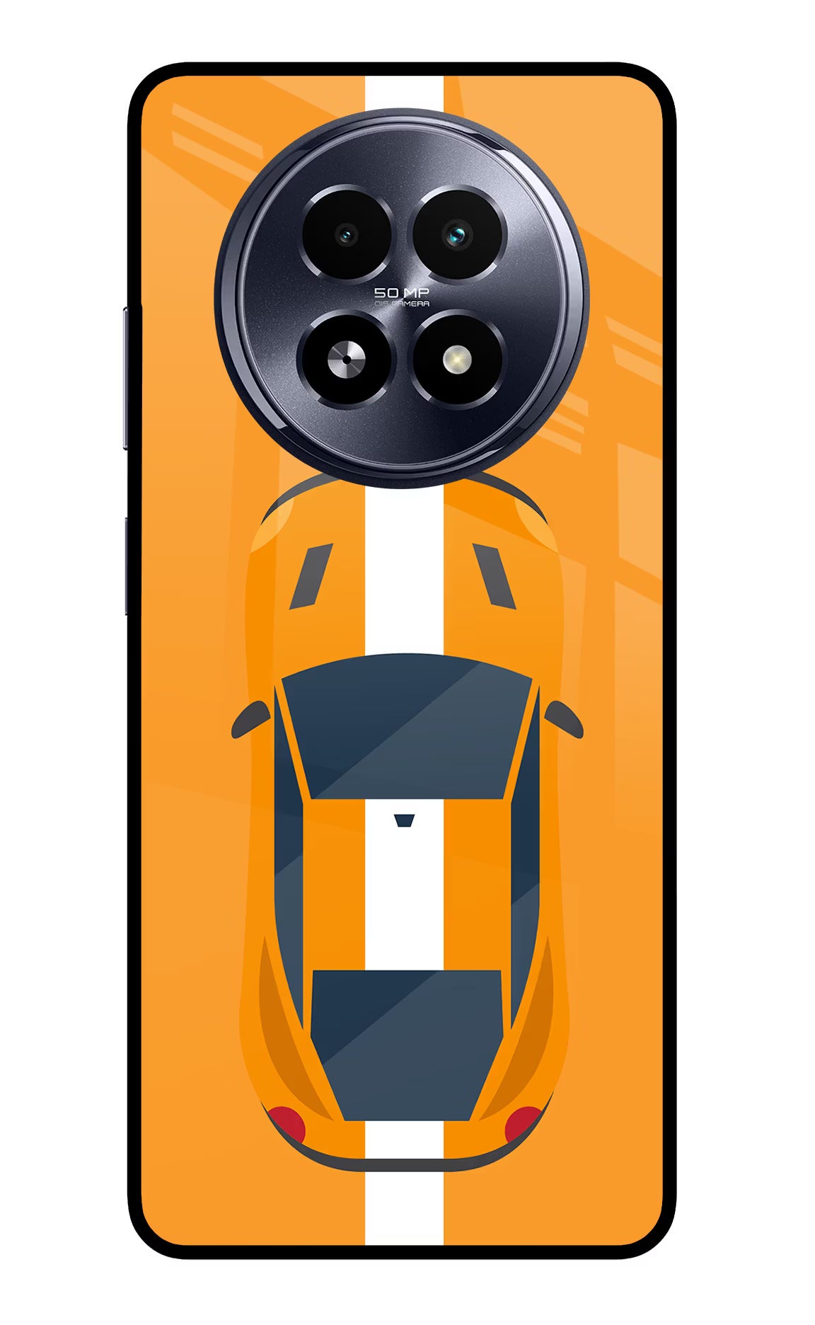 Highway Pursuit Realme 13 5G Glass Case Back Cover by Casekaro