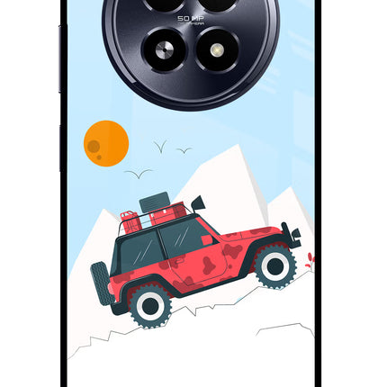 Mountain Trail Beast Realme 13 5G Glass Case