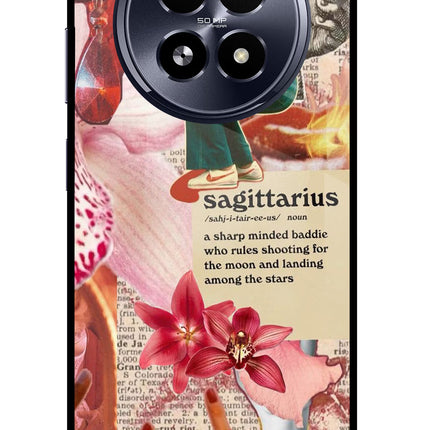 Sagittarius Zodiac Realme 13 5G Glass Case
