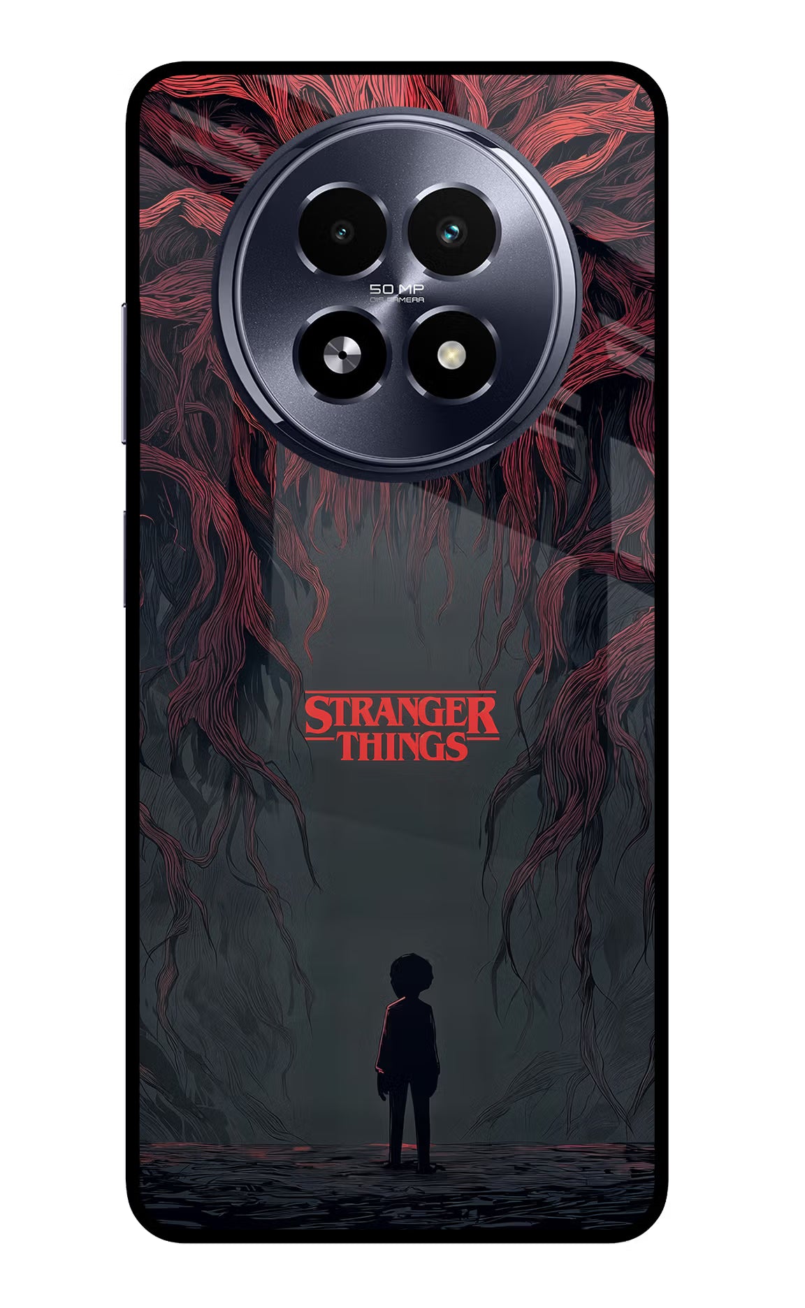 Ordinary Things Dark Side Realme 13 5G Glass Case Back Cover by Casekaro