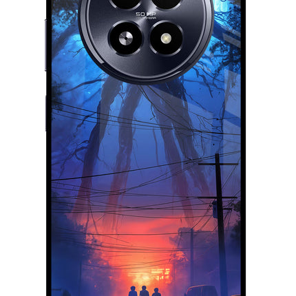 Ordinary Things Shadow Realme 13 5G Glass Case Back Cover by Casekaro