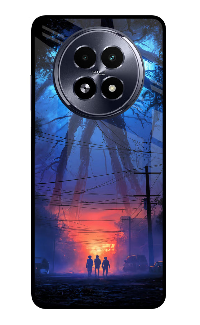 Ordinary Things Shadow Realme 13 5G Glass Case Back Cover by Casekaro