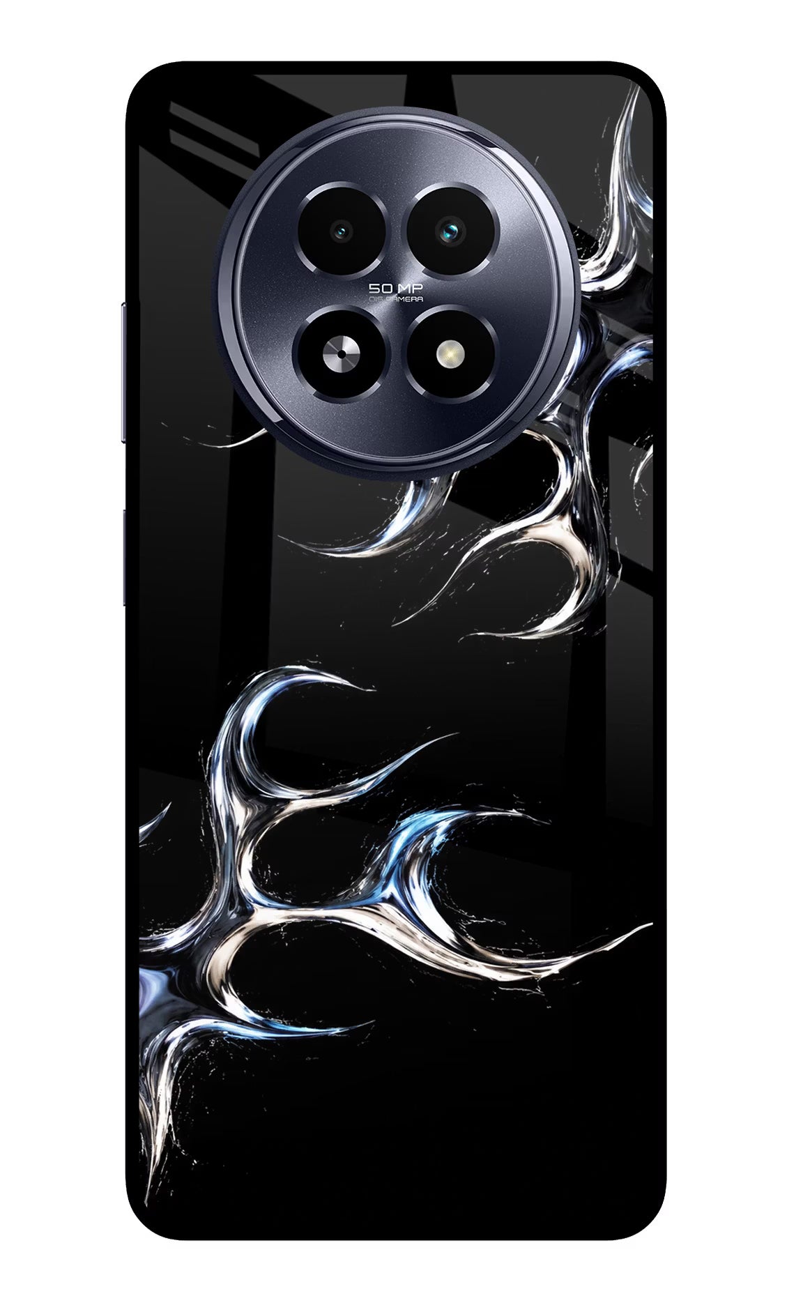 Chrome Tribal Realme 13 5G Glass Case Back Cover by Casekaro