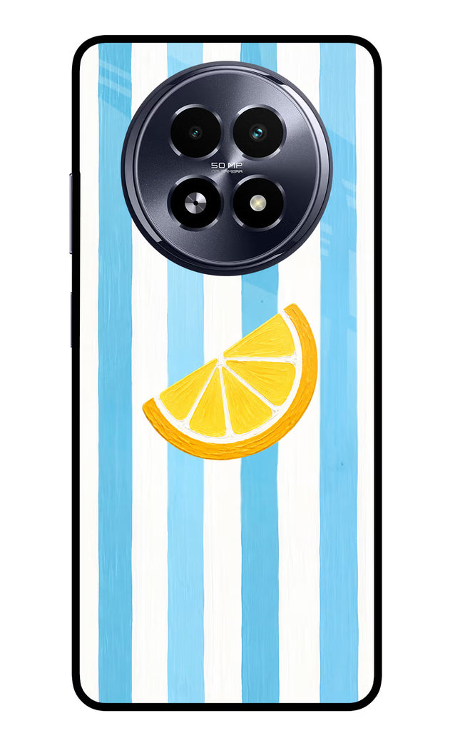 Summer Lemon Realme 13 5G Glass Case