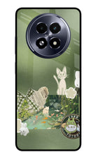 Aesthetic anime Realme 13 5G Glass Case
