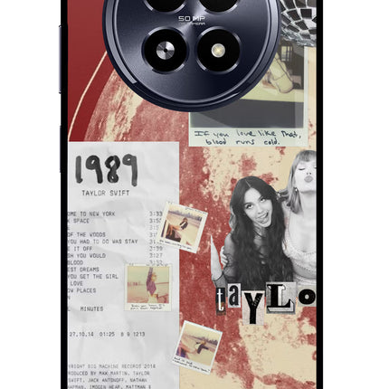 Taylor Swift Realme 13 5G Glass Case
