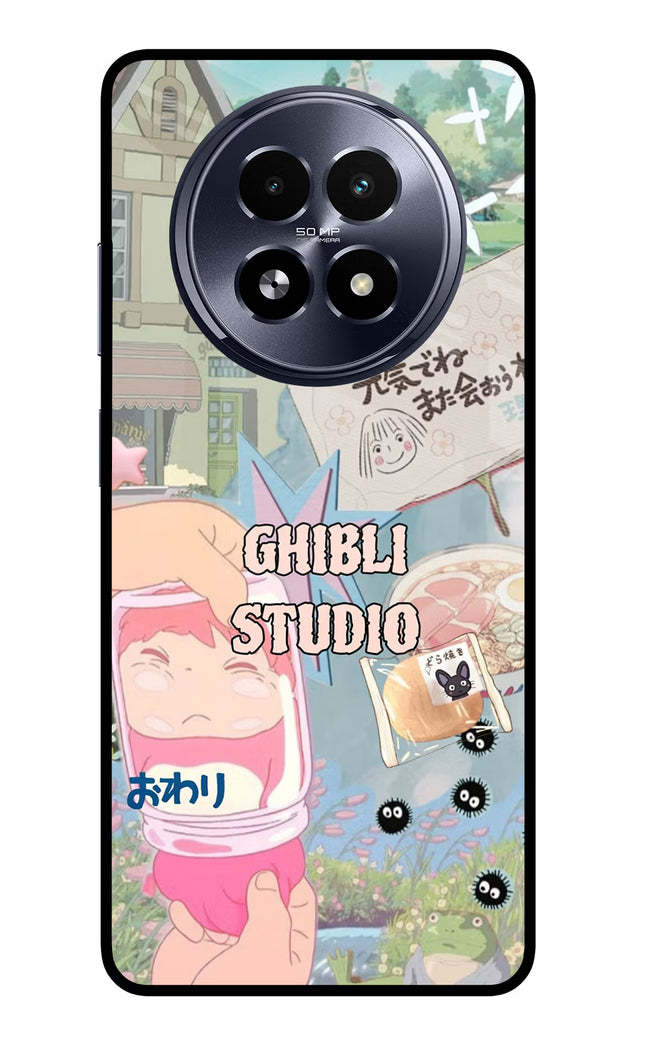 Studio Ghibli Realme 13 5G Glass Case