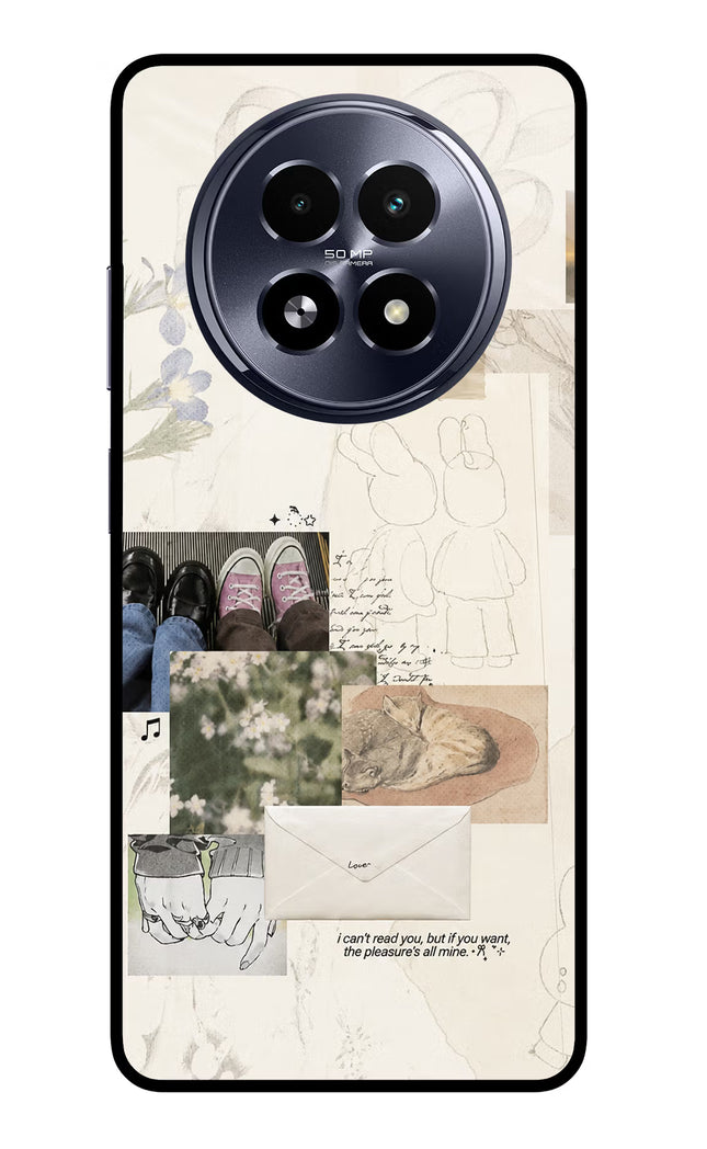 Soft Aesthetic Realme 13 5G Glass Case