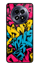 Graffiti Vibe Realme 13 5G Glass Case