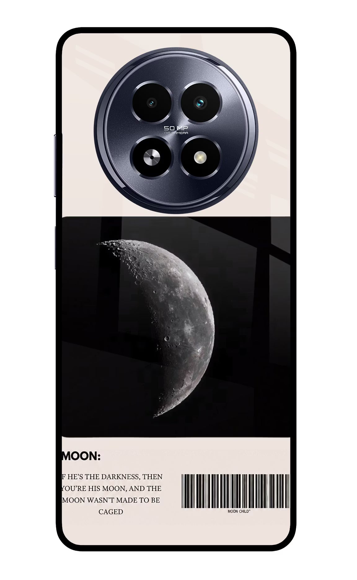 Moon Phase Realme 13 5G Glass Case