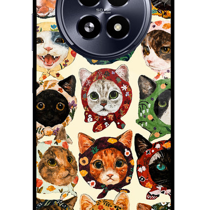 Cool Cat Realme 13 5G Glass Case