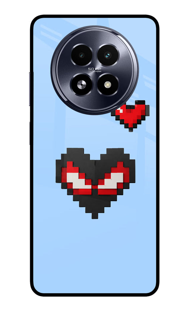 Peter Heart Realme 13 5G Glass Case