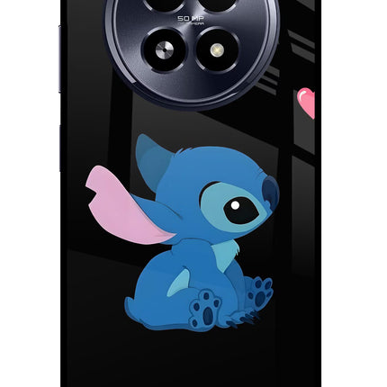 Stitch Crush Realme 13 5G Glass Case