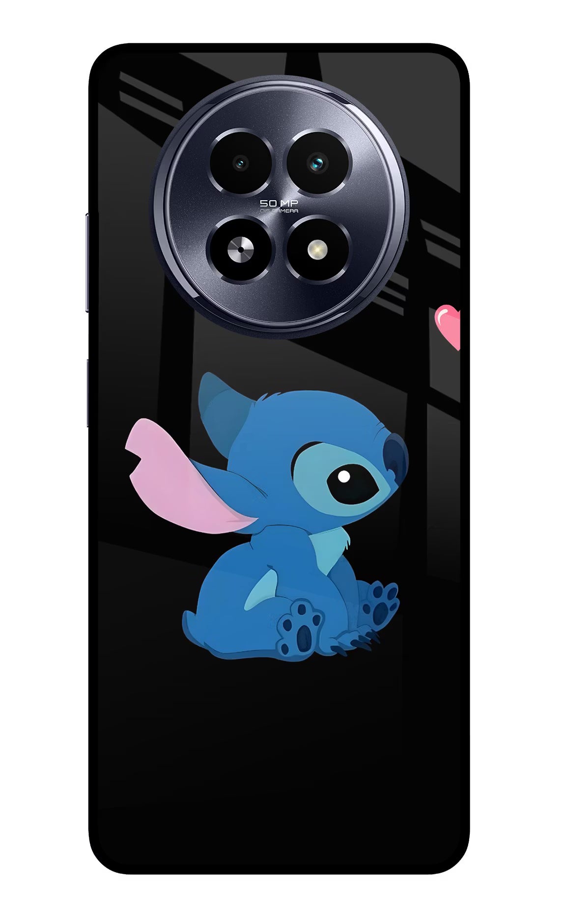 Stitch Crush Realme 13 5G Glass Case