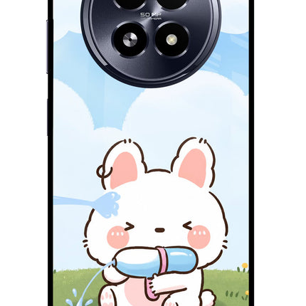 Bunny Treat Realme 13 5G Glass Case
