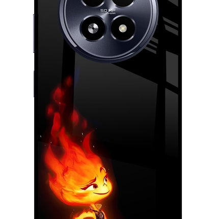 Ember Flame Realme 13 5G Glass Case