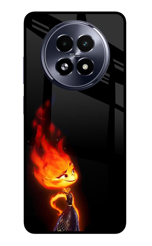 Ember Flame Realme 13 5G Glass Case