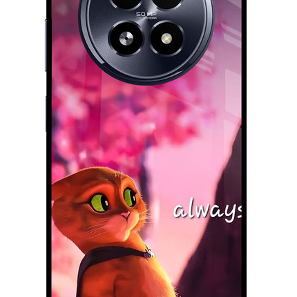 Always Cat Realme 13 5G Glass Case