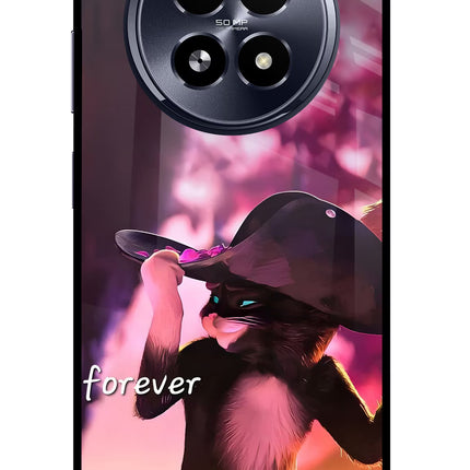 Forever Cat Realme 13 5G Glass Case