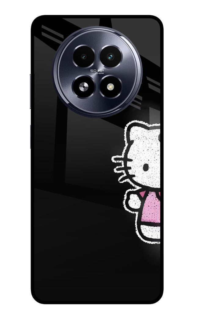 Kitty Charm Realme 13 5G Glass Case