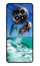Dolphin vs Cow Realme 13 5G Glass Case