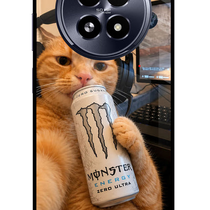 Gamer Cat Energy Realme 13 5G Glass Case