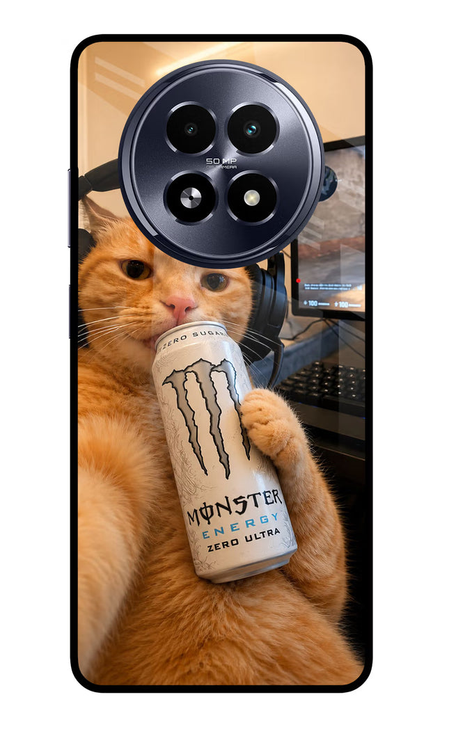 Gamer Cat Energy Realme 13 5G Glass Case