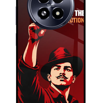 Bhagat Singh Revolution Realme 13 5G Glass Case