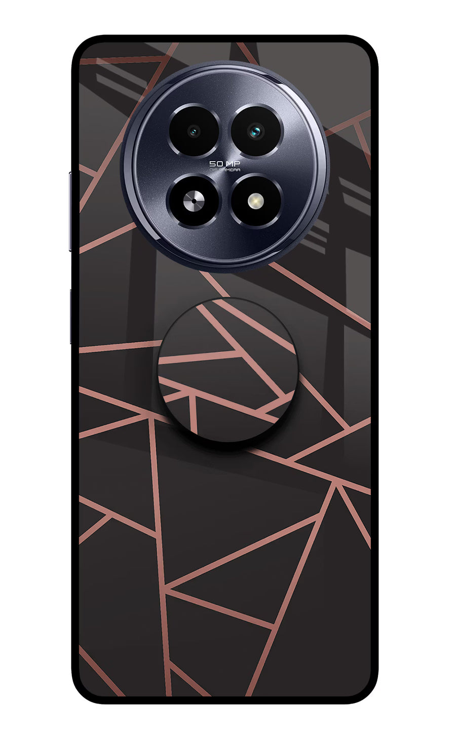 Geometric Pattern Realme 13 5G Pop Case, Metal case
