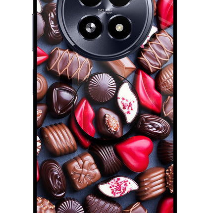 Chocolates Realme 13 5G Pop Case by Casekaro