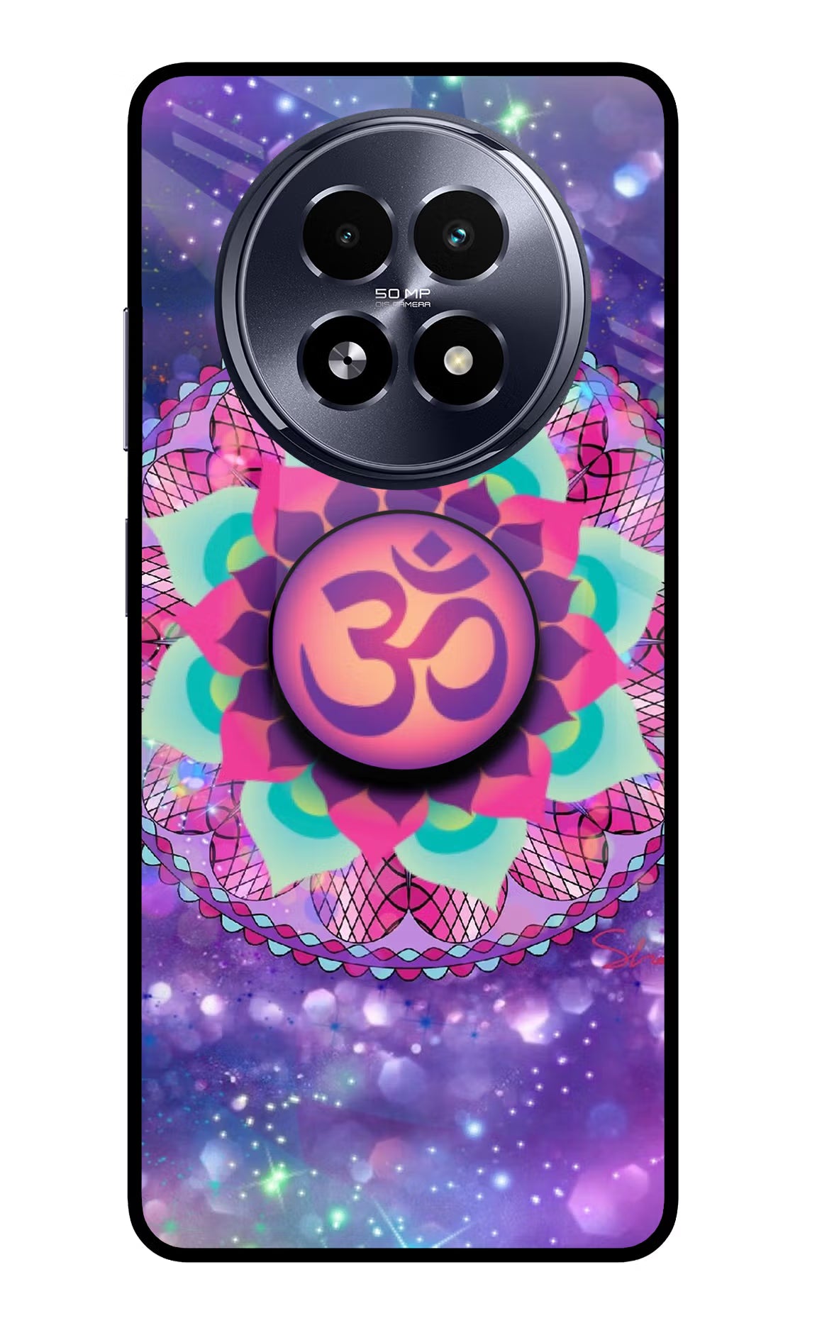 Om Purple Realme 13 5G Pop Case by Casekaro