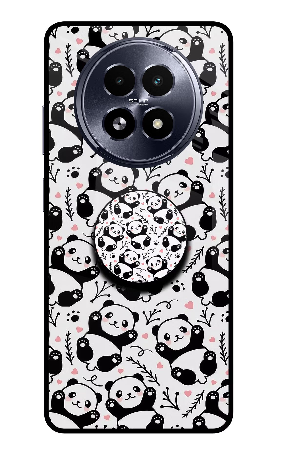 Cute Panda Realme 13 5G Pop Case by Casekaro